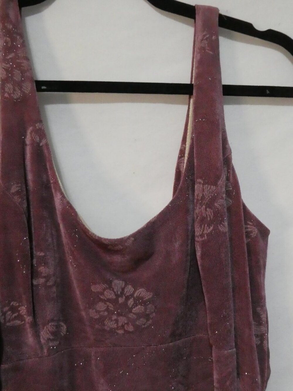 J KAUR COLLECTION By Barketti Purple Floral Maxi Dress - Size 12 - Picture 6 of 16